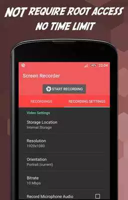 Play HD Screen Recorder (Not Root)