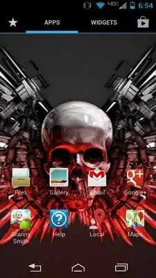 Play HD Skull Wallpaper