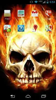 Play HD Skull Wallpaper