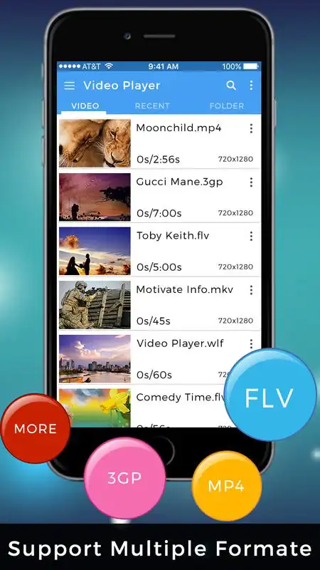 Play HD Universal Player: Video Player  Music Player