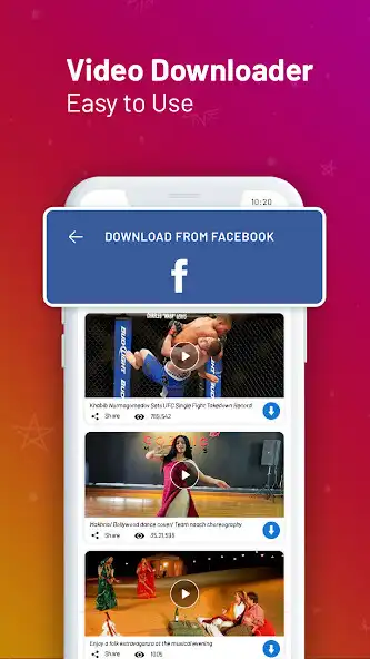 Play HD Video Downloader App as an online game HD Video Downloader App with UptoPlay