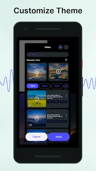 Play HD Video Music Player as an online game HD Video Music Player with UptoPlay