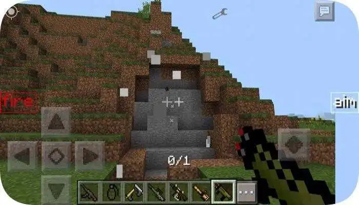 Play HD weapon mod for minecraft