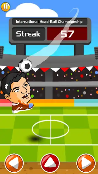 Play Head Baller - Tap Soccer  and enjoy Head Baller - Tap Soccer with UptoPlay