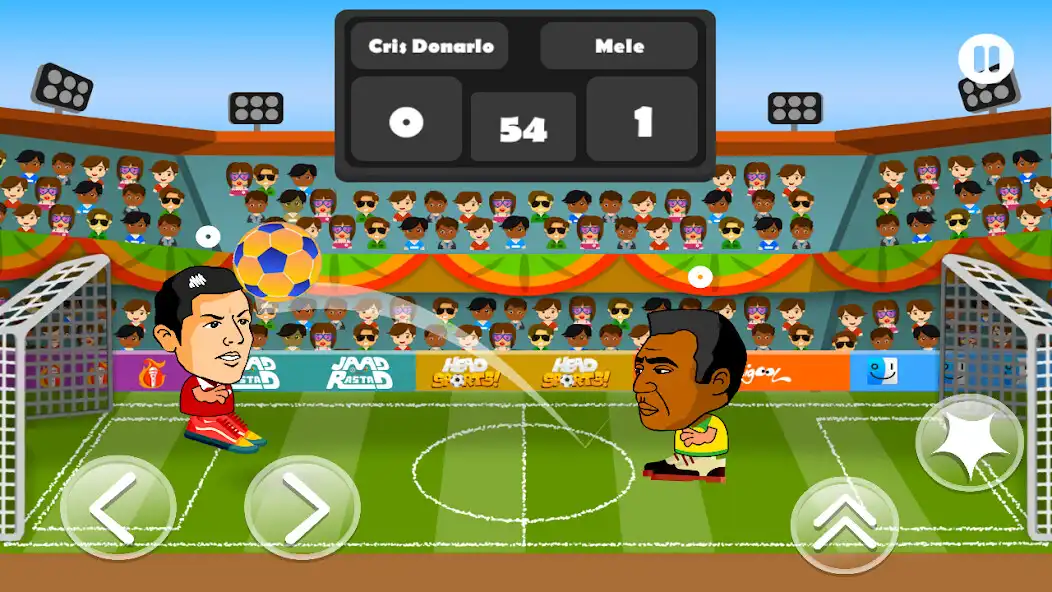 Play Head Football-Head Ball Soccer as an online game Head Football-Head Ball Soccer with UptoPlay