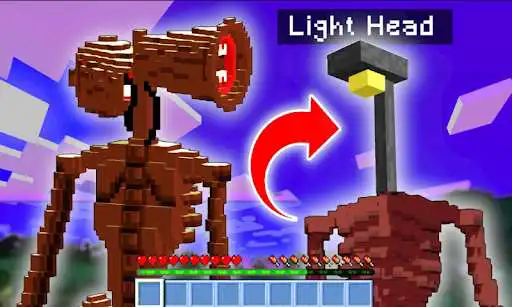 Play Head Light Horror Craft Mod MC Pocket Edition  and enjoy Head Light Horror Craft Mod MC Pocket Edition with UptoPlay