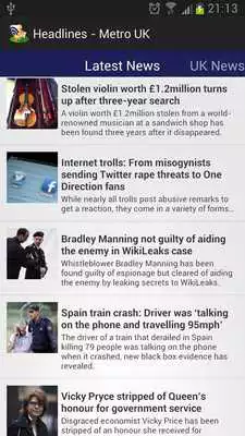 Play Headlines - Metro UK