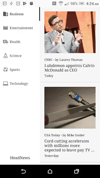 Play HeadNews - Latest Headline News as an online game HeadNews - Latest Headline News with UptoPlay