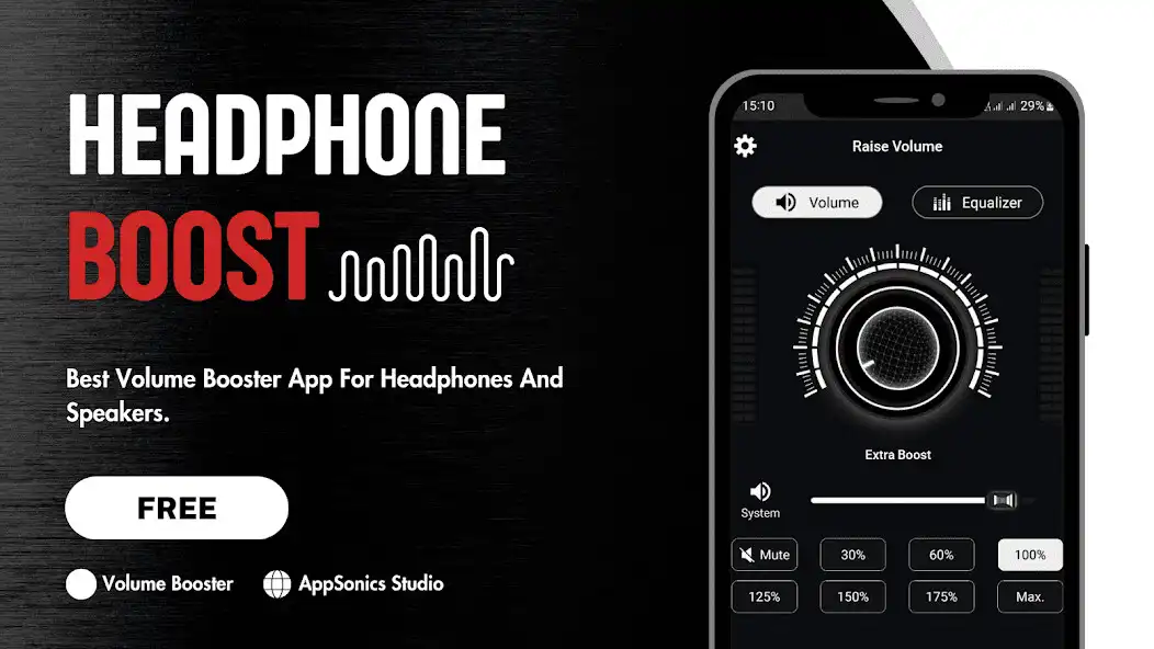 Play Headphone Booster For Android  and enjoy Headphone Booster For Android with UptoPlay