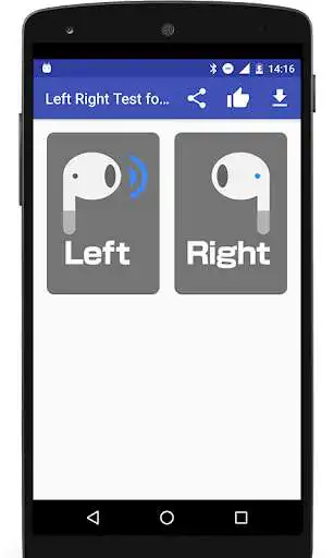 Play Headphone Left Right Test (Stereo Checker)  and enjoy Headphone Left Right Test (Stereo Checker) with UptoPlay