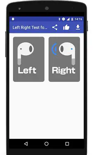 Play Headphone Left Right Test (Stereo Checker) as an online game Headphone Left Right Test (Stereo Checker) with UptoPlay