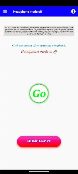 Play Headphone mode off Beta as an online game Headphone mode off Beta with UptoPlay