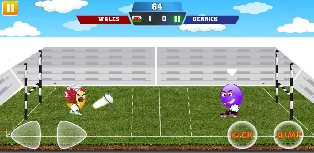 Play Head Rugby as an online game Head Rugby with UptoPlay