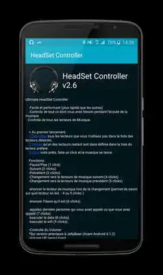 Play HeadSet Remote Control(tablet)