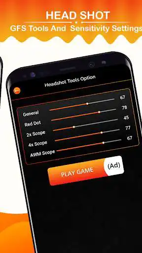 Play Headshot GFX Tool Sensitivity as an online game Headshot GFX Tool Sensitivity with UptoPlay