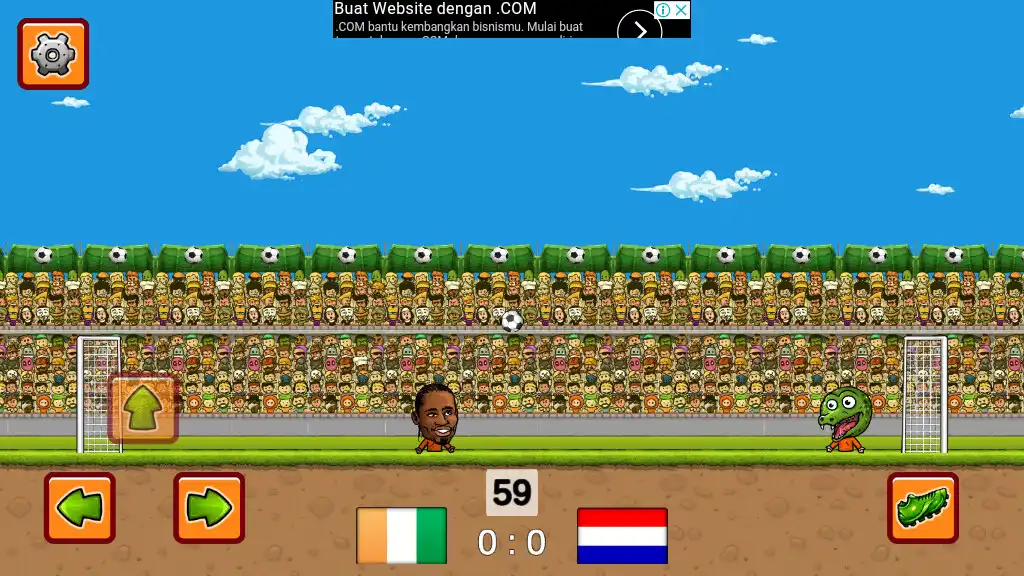 Play Head Soccer Football Puppet as an online game Head Soccer Football Puppet with UptoPlay