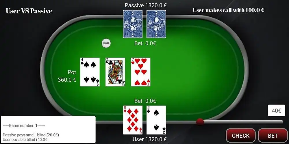 Play Heads-Up Texas Holdem as an online game Heads-Up Texas Holdem with UptoPlay