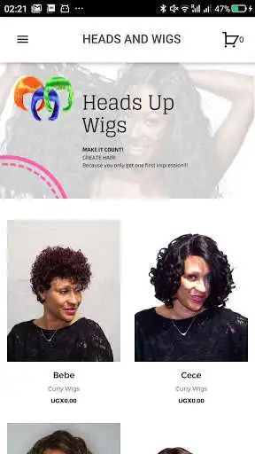 Play APK Heads Up Wigs  and enjoy Heads Up Wigs with UptoPlay com.spin.headsandwigs