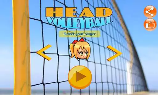 Play Head Volleyball  and enjoy Head Volleyball with UptoPlay