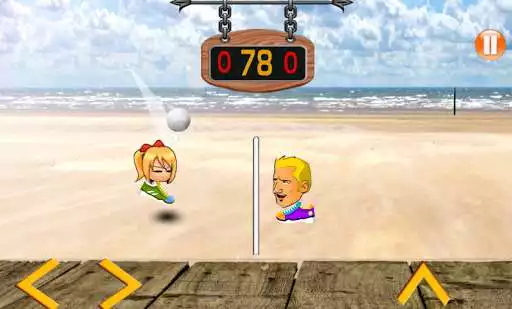 Play Head Volleyball as an online game Head Volleyball with UptoPlay
