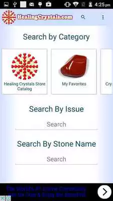 Play Healing Crystals Directory