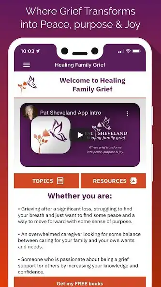 Play Healing Family Grief as an online game Healing Family Grief with UptoPlay