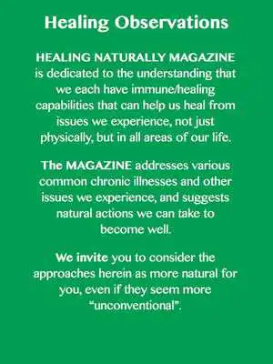 Play HEALING NATURALLY MAGAZINE