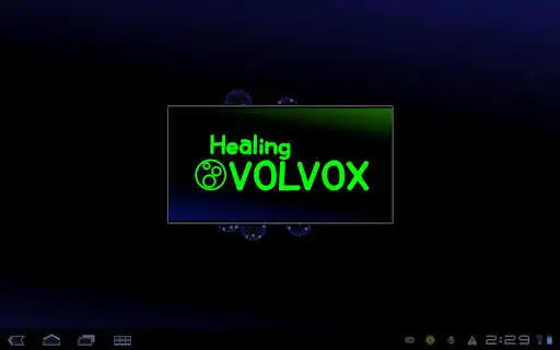 Play Healing VOLVOX +LiveWallpaper