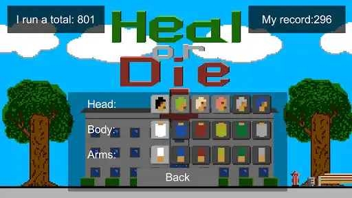 Play Heal or Die - Runner game as an online game Heal or Die - Runner game with UptoPlay