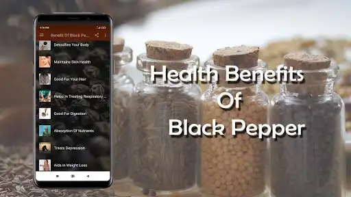 Play Health Benefits Of Black Pepper  and enjoy Health Benefits Of Black Pepper with UptoPlay