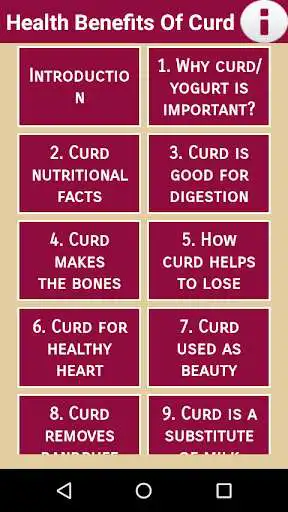 Play Health Benefits Of Curd as an online game Health Benefits Of Curd with UptoPlay