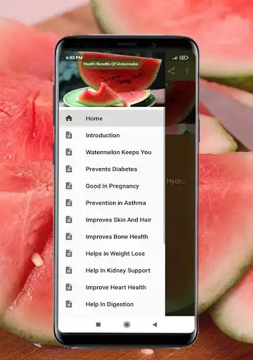 Play Health Benefits of watermelon  as an online game Health Benefits of watermelon  with UptoPlay