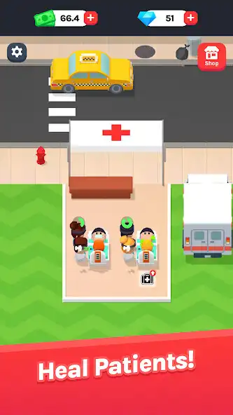Play Health City - Hospital Tycoon  and enjoy Health City - Hospital Tycoon with UptoPlay
