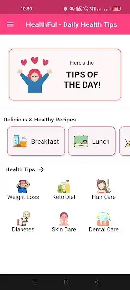 Play Healthful - Daily Health Tips  and enjoy Healthful - Daily Health Tips with UptoPlay