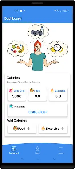 Play Health Nutrition Tracker as an online game Health Nutrition Tracker with UptoPlay
