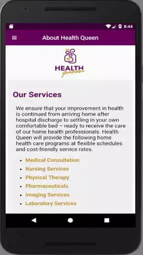 Play Health Queen - home care, nursing, & physicians  and enjoy Health Queen - home care, nursing, & physicians with UptoPlay