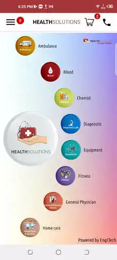 Play APK HealthSolutions  and enjoy HealthSolutions with UptoPlay com.healthSolutions