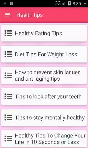 Play Health tips in 5 language as an online game Health tips in 5 language with UptoPlay