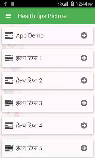 Play Health tips in picture Play Health tips in picture