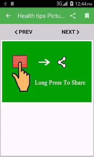 Play Health tips in picture Play Health tips in picture