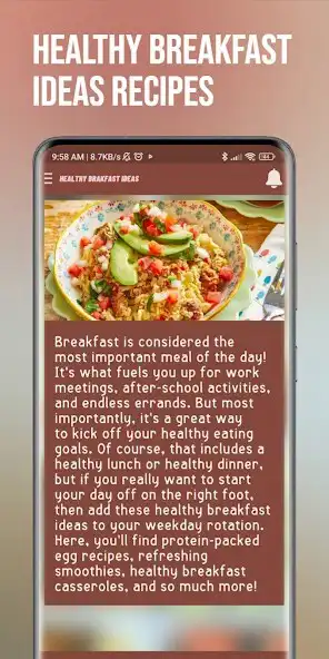 Play Healthy Breakfast Ideas as an online game Healthy Breakfast Ideas with UptoPlay
