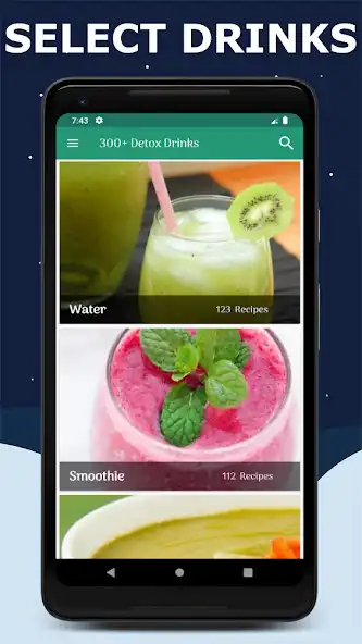 Play Healthy Detox Drinks: 300+ Recipes as an online game Healthy Detox Drinks: 300+ Recipes with UptoPlay