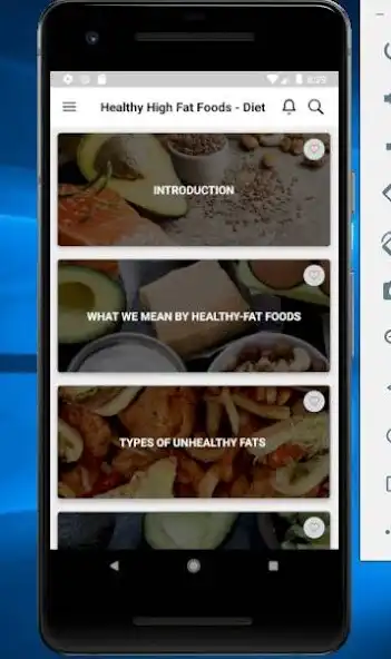 Play Healthy High Fat Foods - Diet  and enjoy Healthy High Fat Foods - Diet with UptoPlay