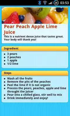 Play Healthy Juice Recipes Lite