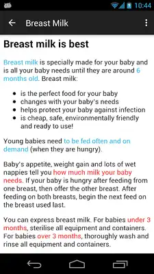 Play Healthy Nutrition Guide Babies