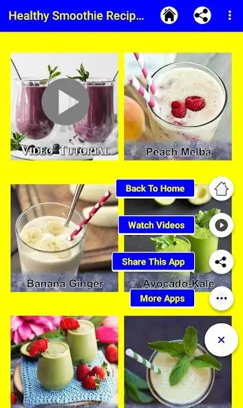 Play Healthy Smoothie Recipes as an online game Healthy Smoothie Recipes with UptoPlay