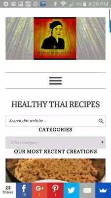 Play Healthy Thai Recipes App