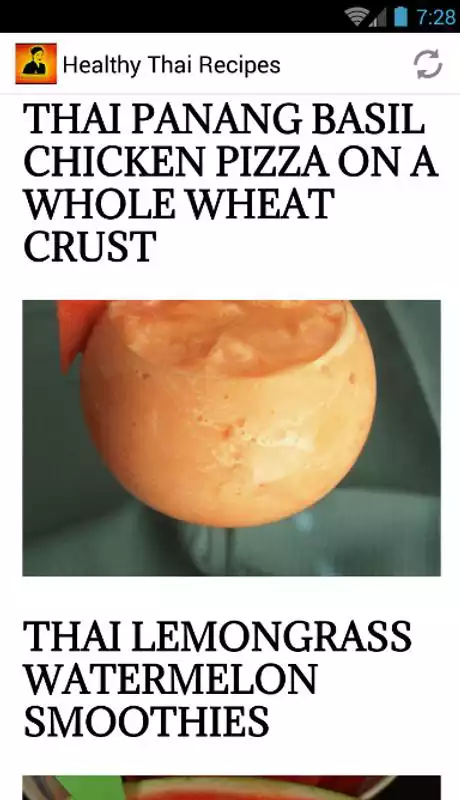 Play Healthy Thai Recipes App