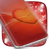 Free play online Hear Clock Live Wallpaper APK