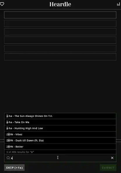 Play Heardle Challenge game  and enjoy Heardle Challenge game with UptoPlay